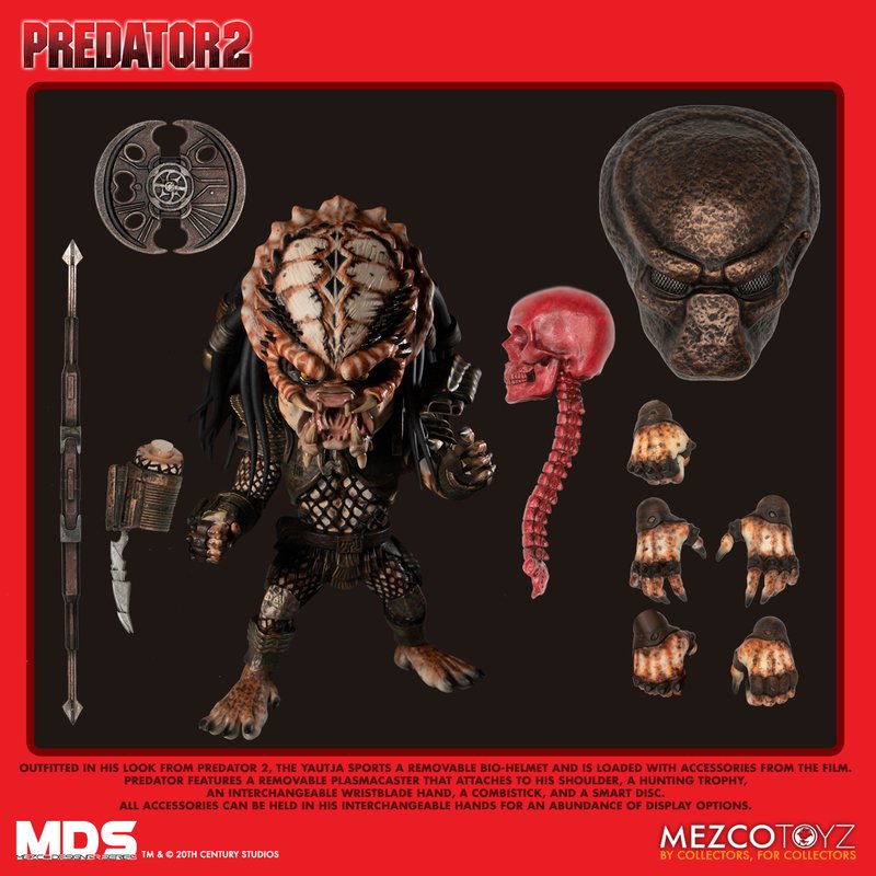 Mezco Predator 2: Deluxe City Hunter -  -  MEZCO TOYS