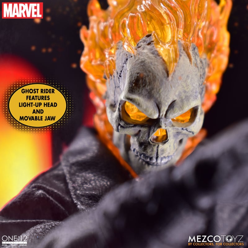 Mezco Ghost Rider & Hell Cycle Set (preorder) -  -  MEZCO TOYS
