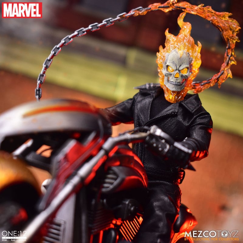 Mezco Ghost Rider & Hell Cycle Set (preorder) -  -  MEZCO TOYS