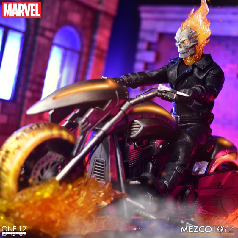 Mezco Ghost Rider & Hell Cycle Set (preorder) -  -  MEZCO TOYS