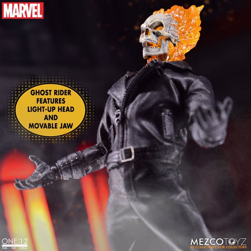 Mezco Ghost Rider & Hell Cycle Set (preorder) -  -  MEZCO TOYS